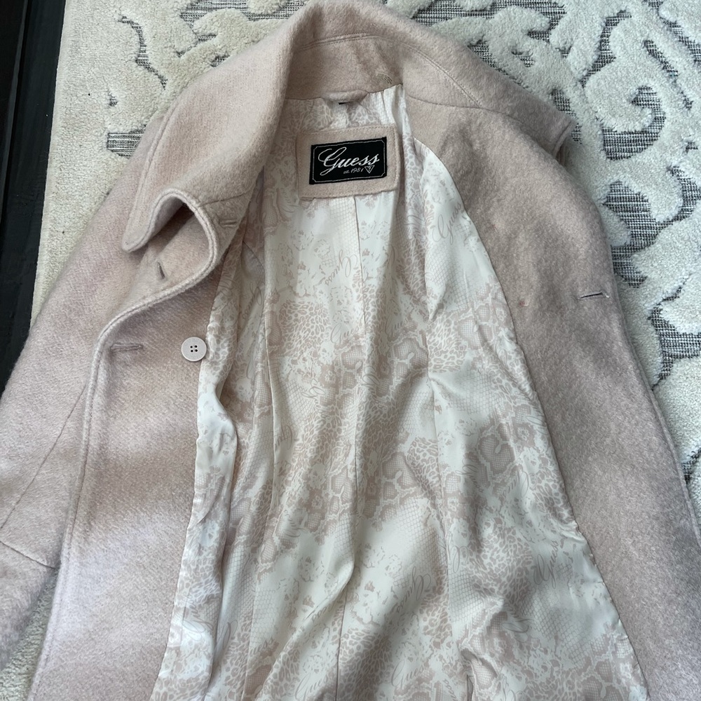 Guess Wool Blend Button Coat. - image 3